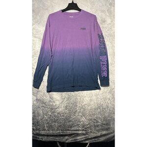 Pink Purple Tone Pullover‎ Long Sleeve Women’s Shirt Size Small Stretch